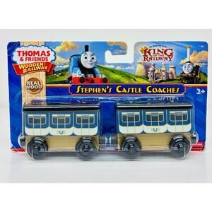 Stephen's Castle Coaches Thomas & Friends Wooden Railway Y5022 New Sealed